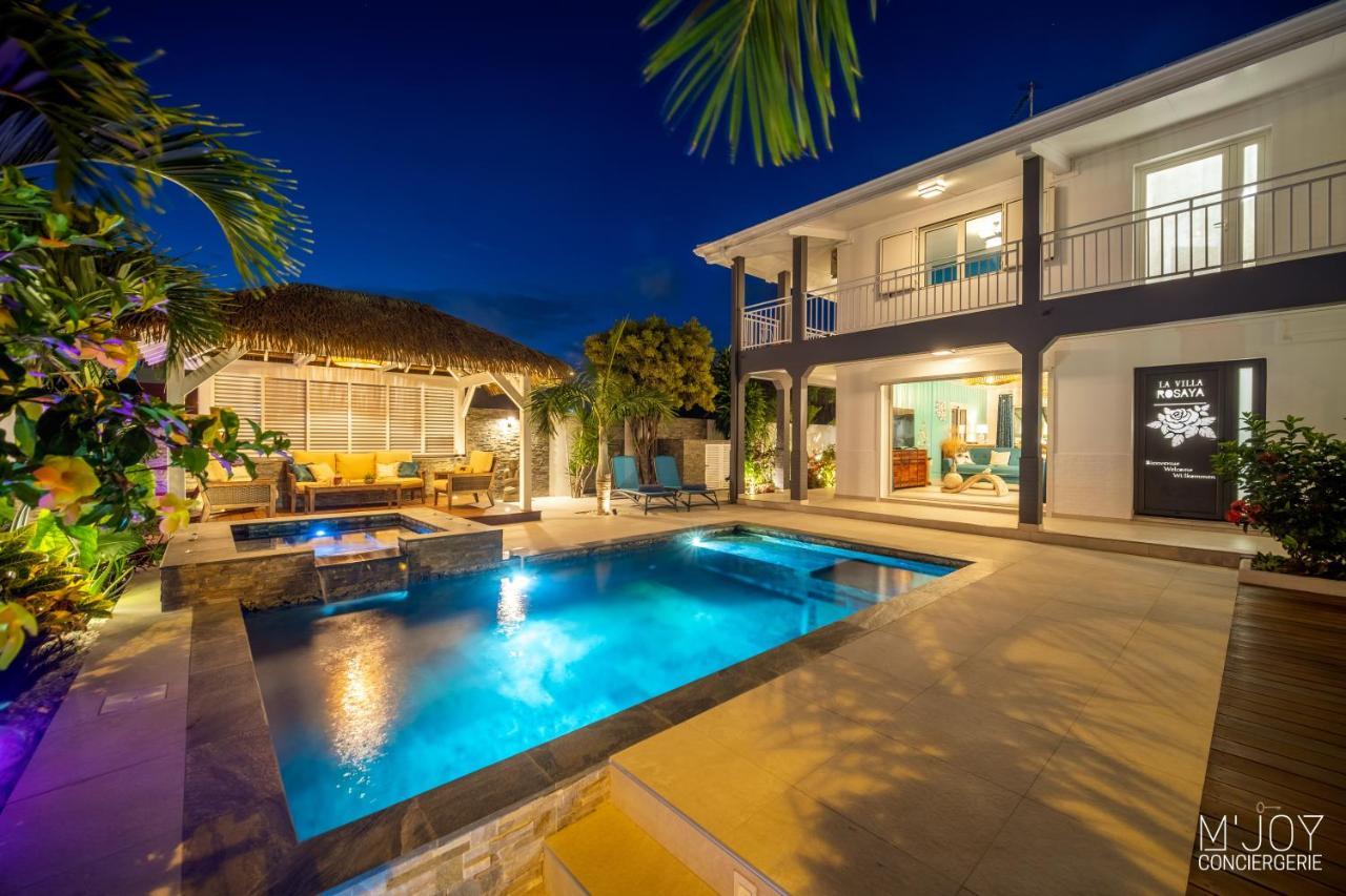 La Villa Rosaya - Piscine & Jacuzzi 圣皮埃尔 外观 照片